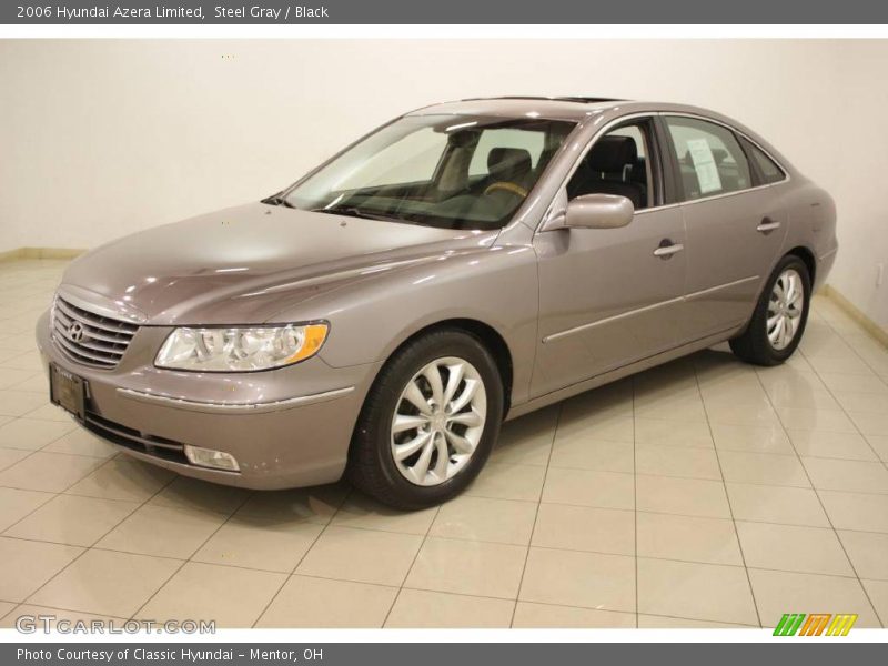 Steel Gray / Black 2006 Hyundai Azera Limited