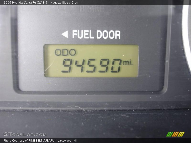 Nautical Blue / Gray 2006 Hyundai Santa Fe GLS 3.5