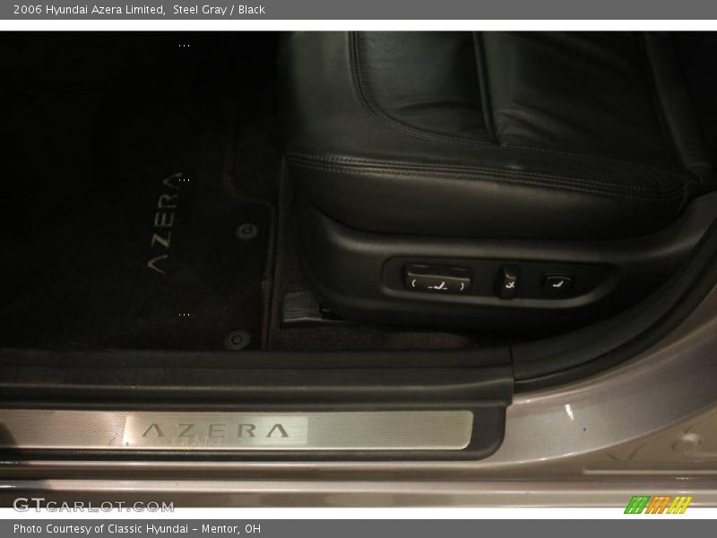 Steel Gray / Black 2006 Hyundai Azera Limited