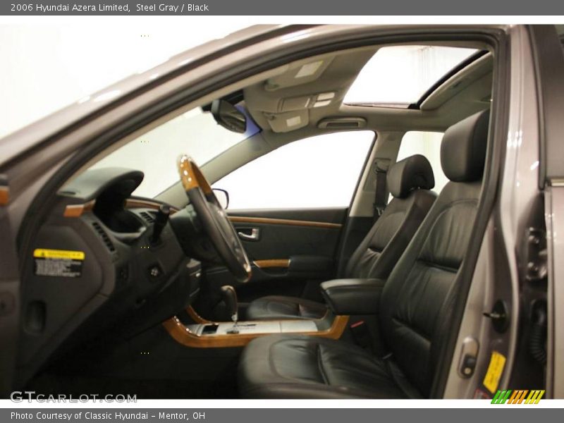 Steel Gray / Black 2006 Hyundai Azera Limited