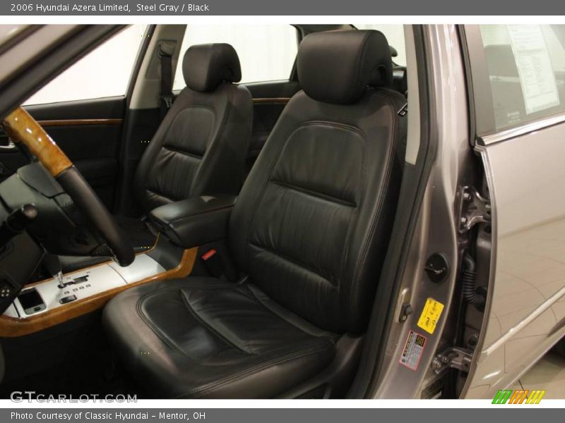 Steel Gray / Black 2006 Hyundai Azera Limited