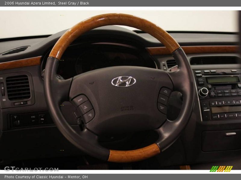 Steel Gray / Black 2006 Hyundai Azera Limited