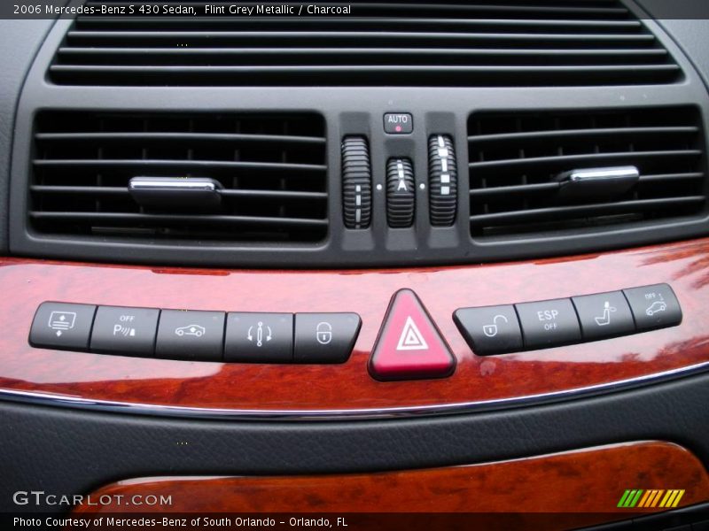 Flint Grey Metallic / Charcoal 2006 Mercedes-Benz S 430 Sedan