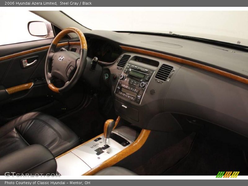 Steel Gray / Black 2006 Hyundai Azera Limited