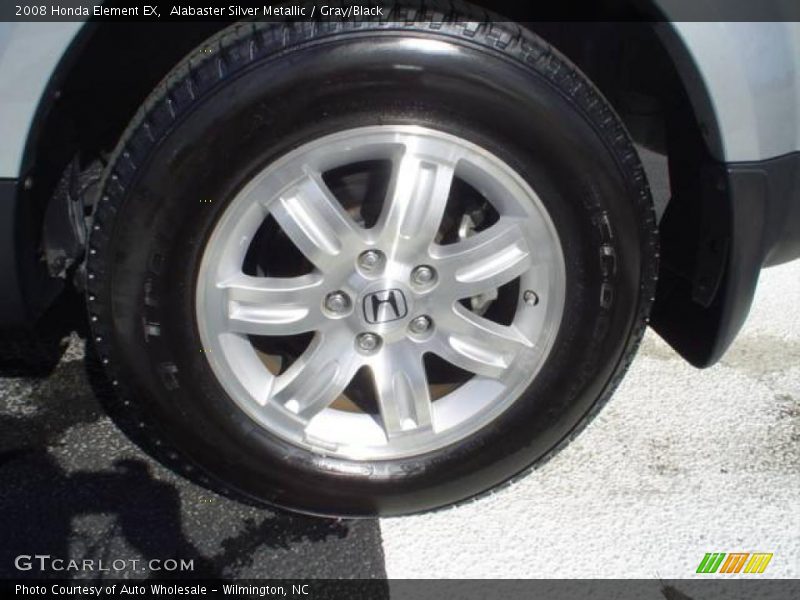 Alabaster Silver Metallic / Gray/Black 2008 Honda Element EX