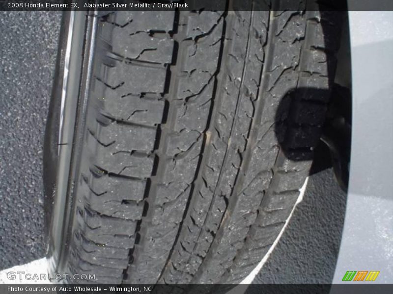 Alabaster Silver Metallic / Gray/Black 2008 Honda Element EX