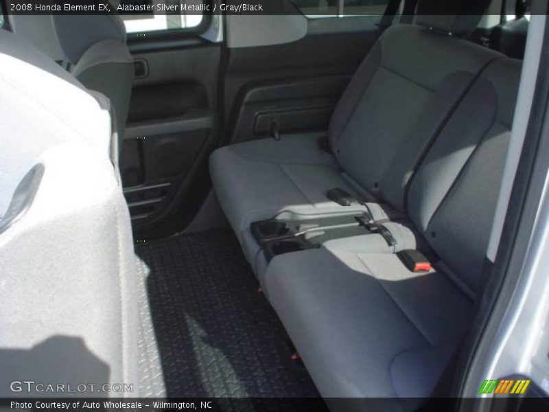 Alabaster Silver Metallic / Gray/Black 2008 Honda Element EX