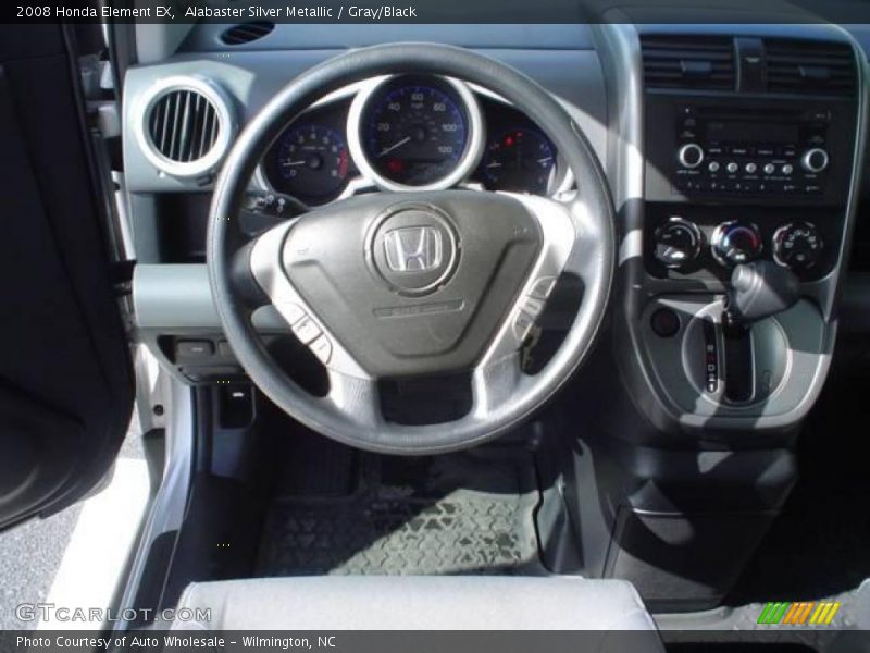 Alabaster Silver Metallic / Gray/Black 2008 Honda Element EX