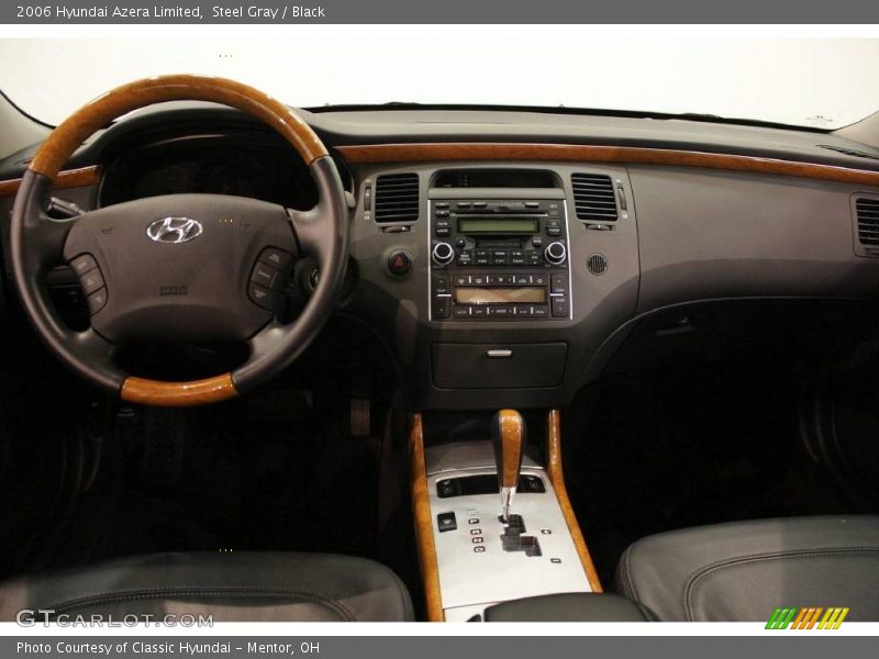 Steel Gray / Black 2006 Hyundai Azera Limited