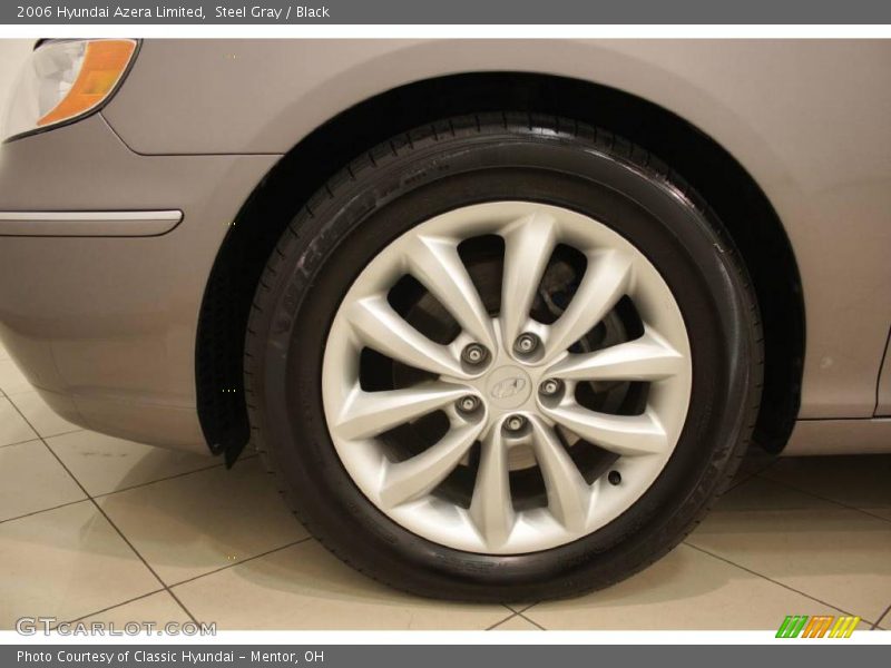 Steel Gray / Black 2006 Hyundai Azera Limited
