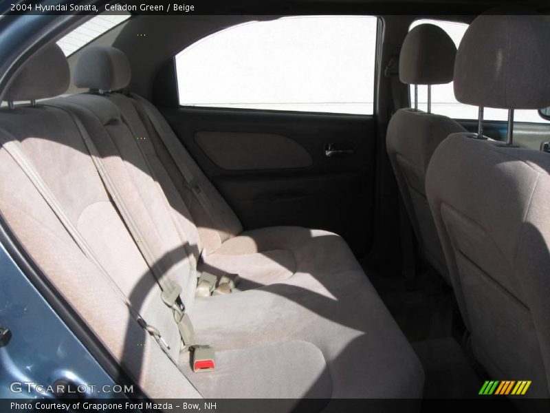 Celadon Green / Beige 2004 Hyundai Sonata