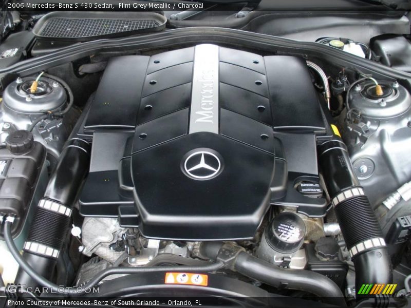 Flint Grey Metallic / Charcoal 2006 Mercedes-Benz S 430 Sedan