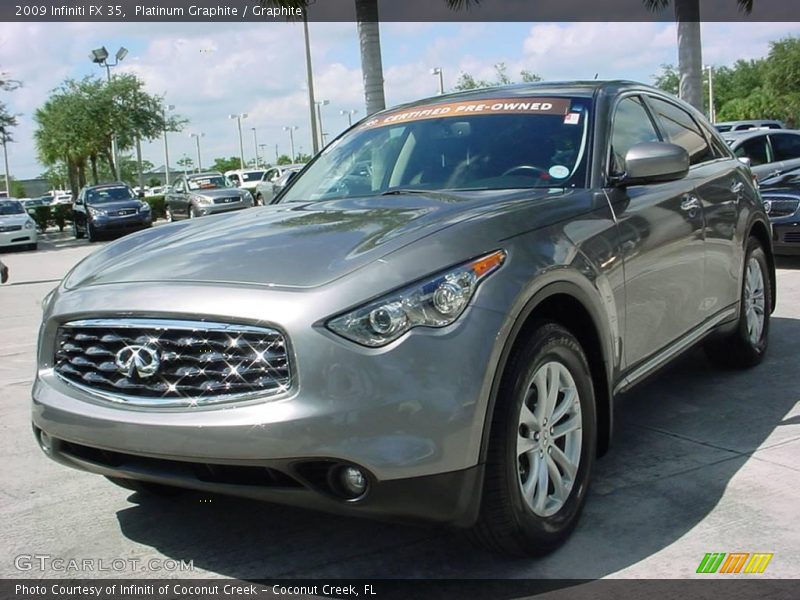 Platinum Graphite / Graphite 2009 Infiniti FX 35