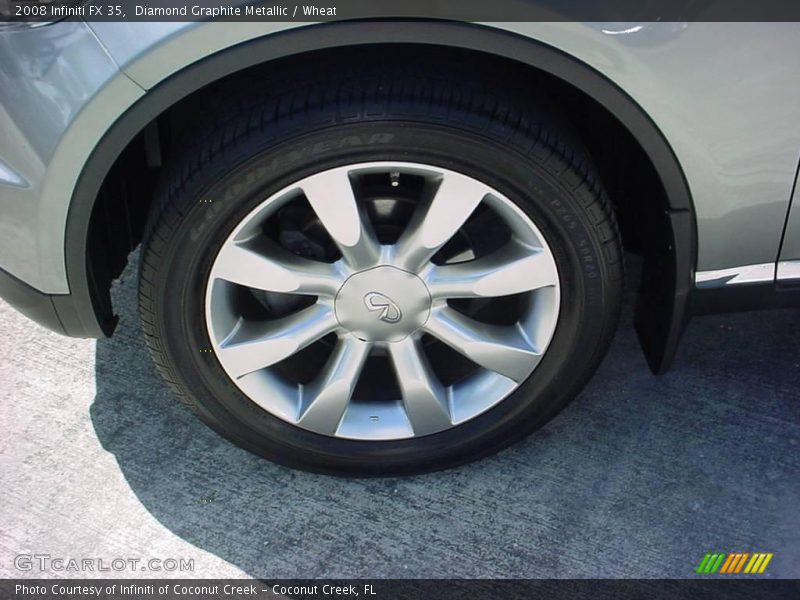 Diamond Graphite Metallic / Wheat 2008 Infiniti FX 35
