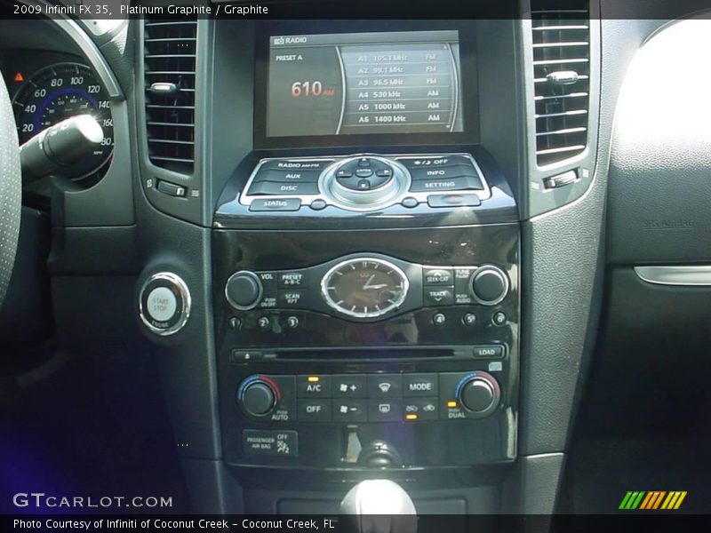 Platinum Graphite / Graphite 2009 Infiniti FX 35