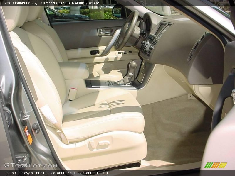 Diamond Graphite Metallic / Wheat 2008 Infiniti FX 35