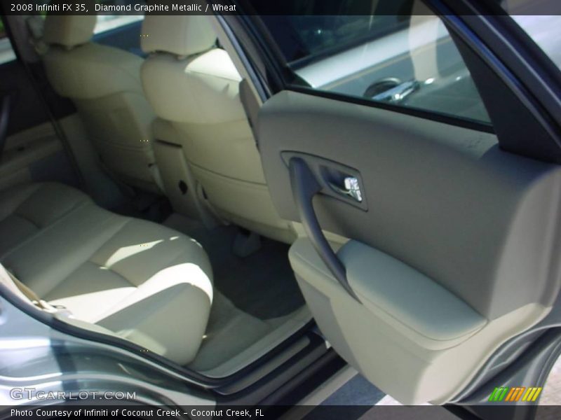 Diamond Graphite Metallic / Wheat 2008 Infiniti FX 35