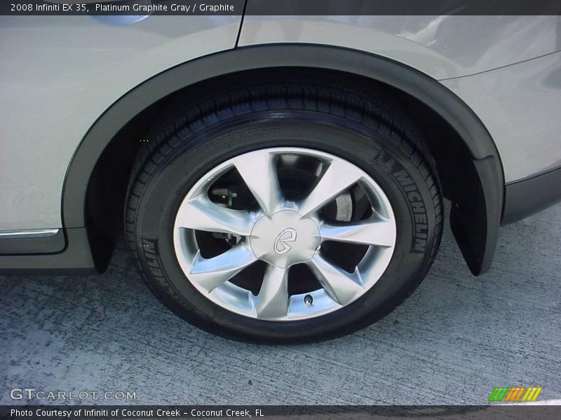 Platinum Graphite Gray / Graphite 2008 Infiniti EX 35
