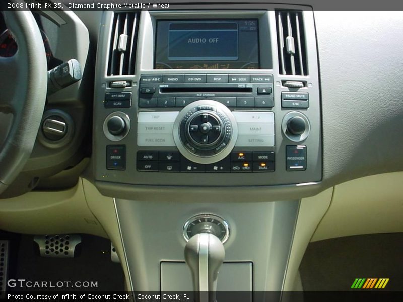 Diamond Graphite Metallic / Wheat 2008 Infiniti FX 35