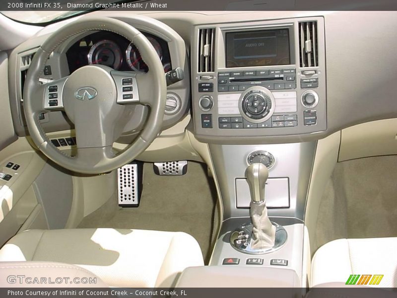 Diamond Graphite Metallic / Wheat 2008 Infiniti FX 35