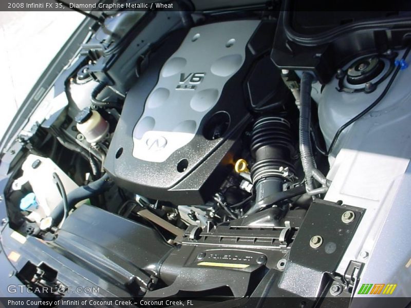 Diamond Graphite Metallic / Wheat 2008 Infiniti FX 35