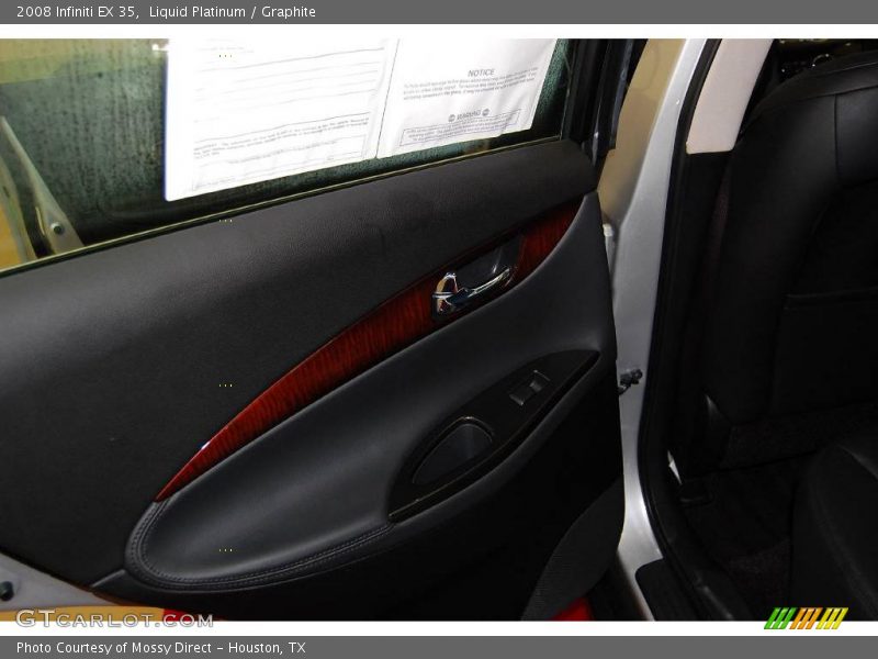 Liquid Platinum / Graphite 2008 Infiniti EX 35