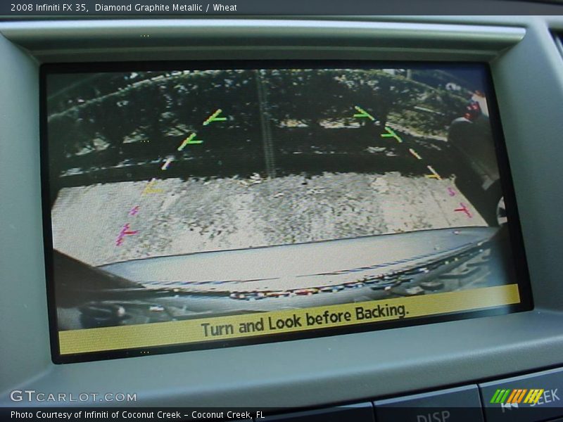 Diamond Graphite Metallic / Wheat 2008 Infiniti FX 35