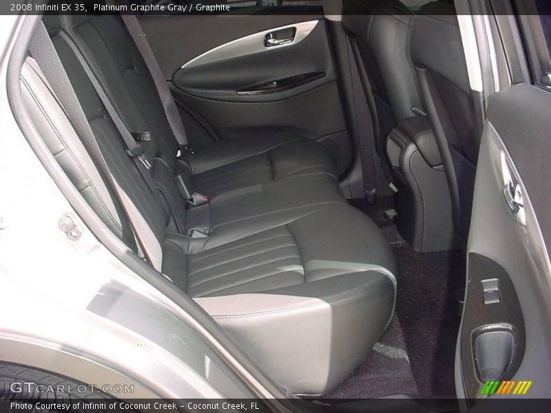 Platinum Graphite Gray / Graphite 2008 Infiniti EX 35