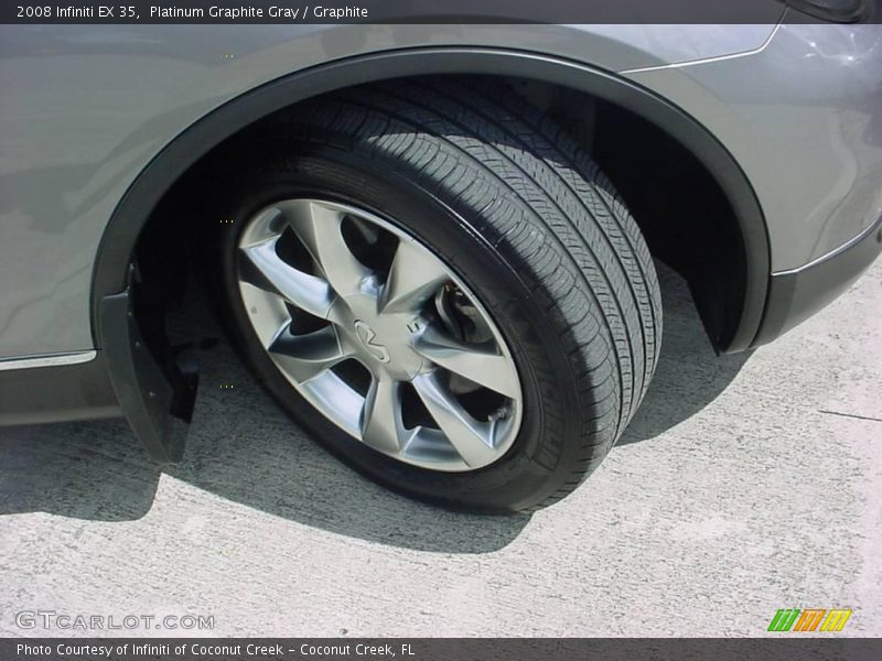 Platinum Graphite Gray / Graphite 2008 Infiniti EX 35
