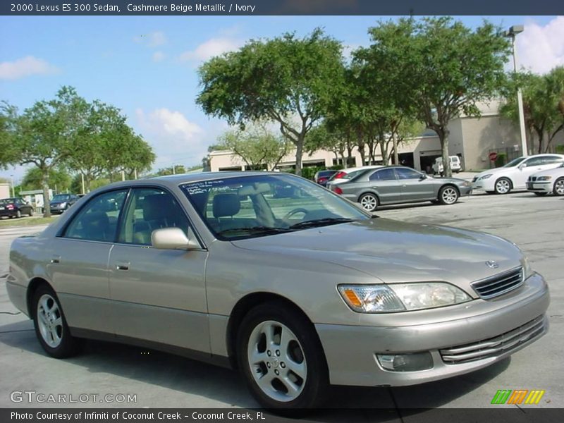 Cashmere Beige Metallic / Ivory 2000 Lexus ES 300 Sedan