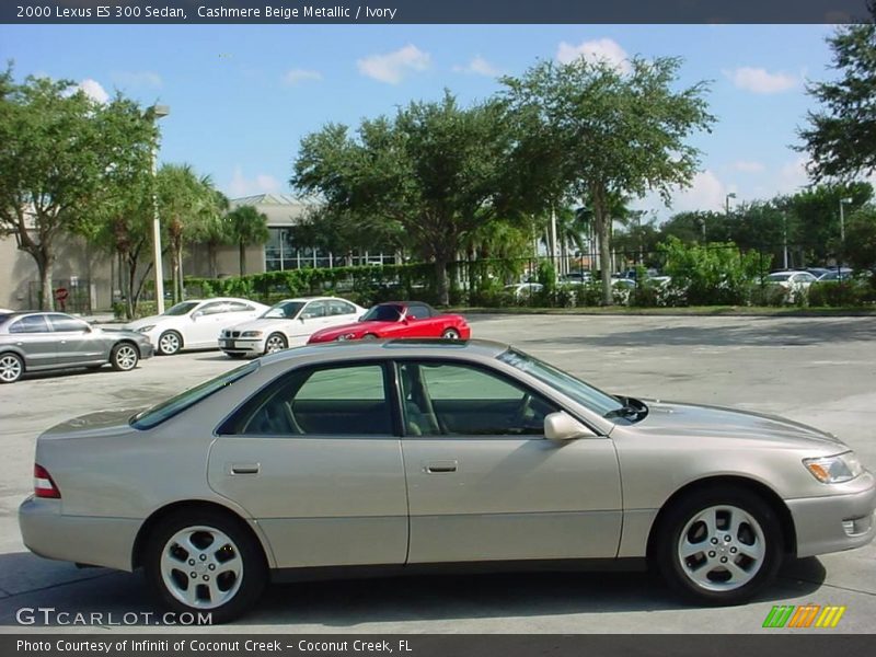 Cashmere Beige Metallic / Ivory 2000 Lexus ES 300 Sedan