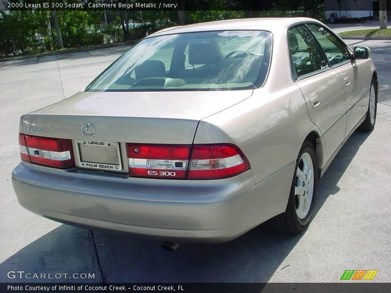 Cashmere Beige Metallic / Ivory 2000 Lexus ES 300 Sedan