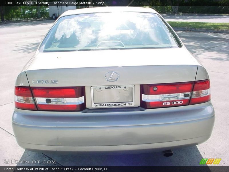 Cashmere Beige Metallic / Ivory 2000 Lexus ES 300 Sedan