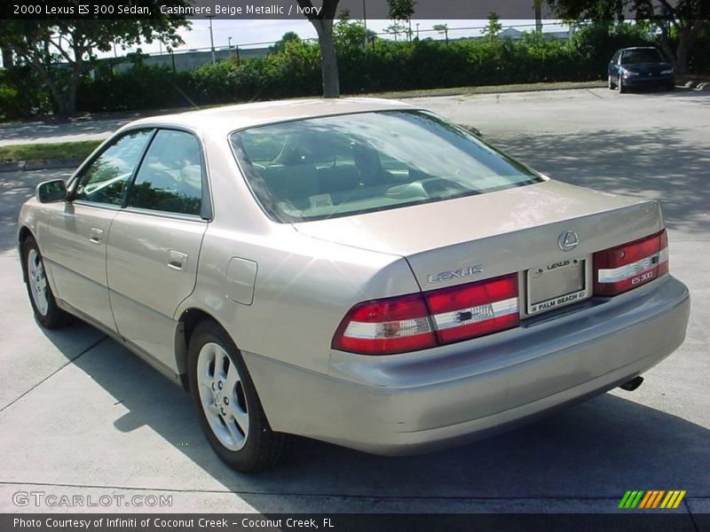Cashmere Beige Metallic / Ivory 2000 Lexus ES 300 Sedan
