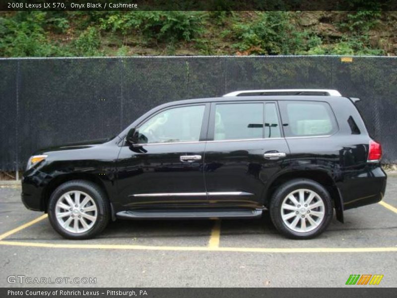 Onyx Black / Cashmere 2008 Lexus LX 570