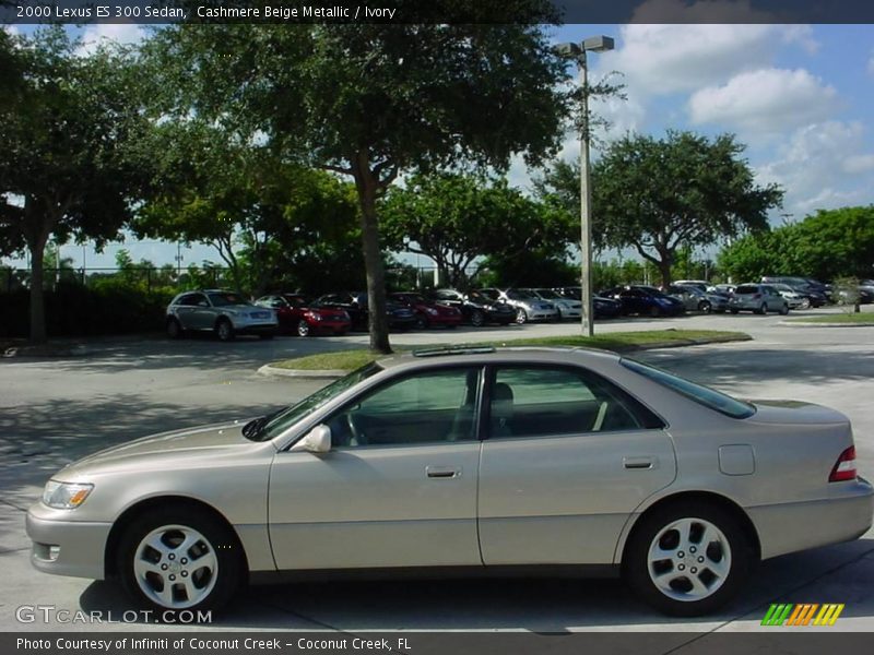 Cashmere Beige Metallic / Ivory 2000 Lexus ES 300 Sedan