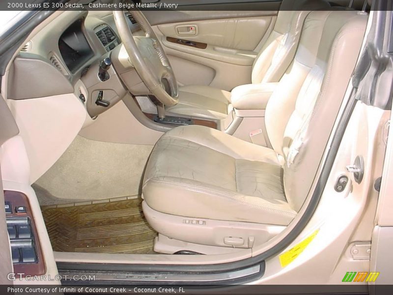 Cashmere Beige Metallic / Ivory 2000 Lexus ES 300 Sedan
