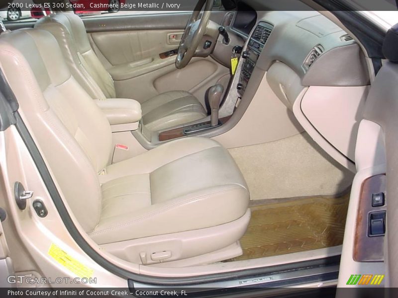 Cashmere Beige Metallic / Ivory 2000 Lexus ES 300 Sedan