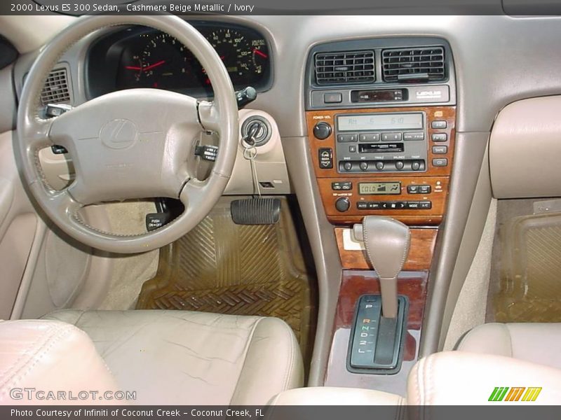 Cashmere Beige Metallic / Ivory 2000 Lexus ES 300 Sedan
