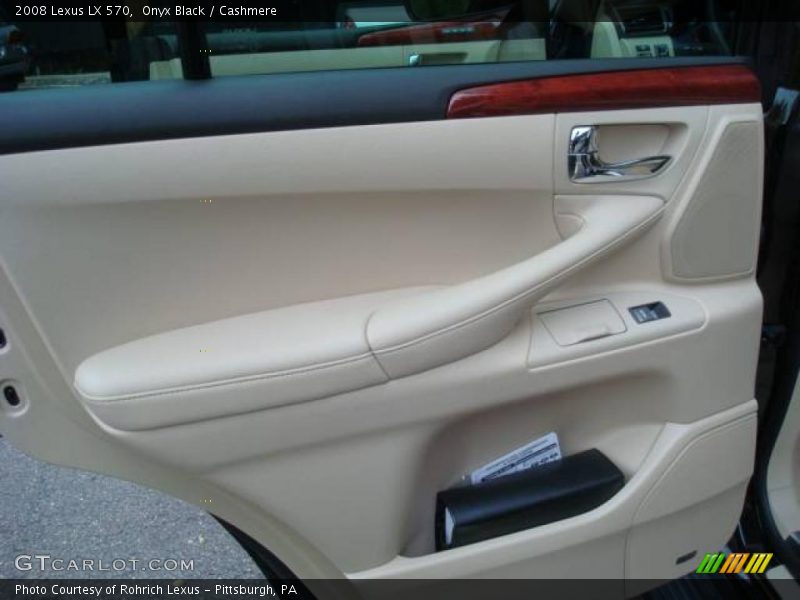 Onyx Black / Cashmere 2008 Lexus LX 570