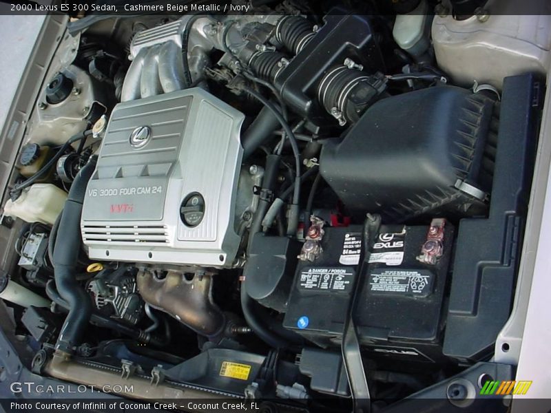 Cashmere Beige Metallic / Ivory 2000 Lexus ES 300 Sedan