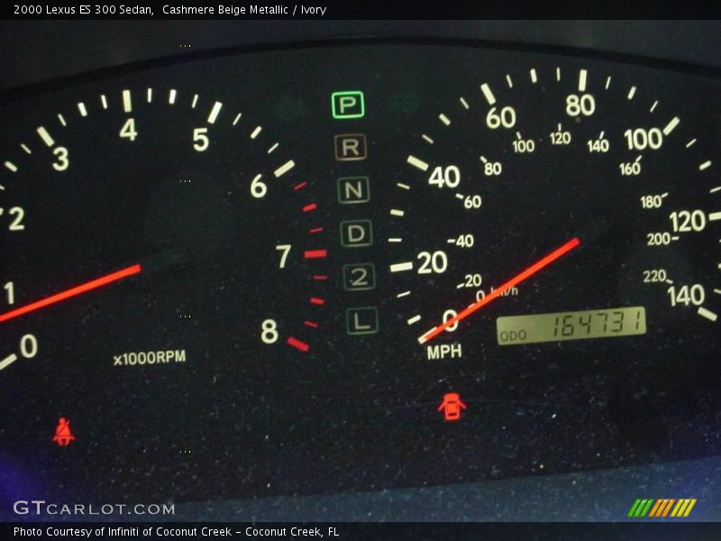Cashmere Beige Metallic / Ivory 2000 Lexus ES 300 Sedan