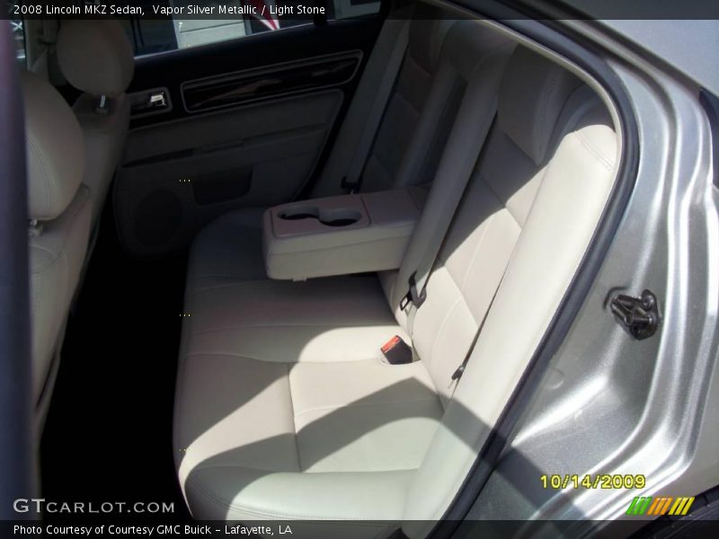 Vapor Silver Metallic / Light Stone 2008 Lincoln MKZ Sedan