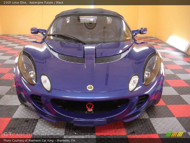 Aubergine Purple / Black 2005 Lotus Elise