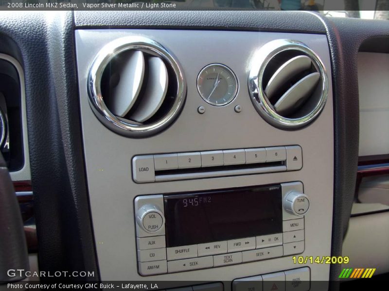 Vapor Silver Metallic / Light Stone 2008 Lincoln MKZ Sedan