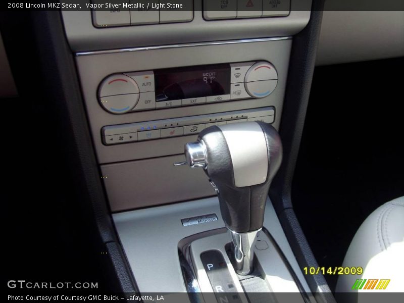 Vapor Silver Metallic / Light Stone 2008 Lincoln MKZ Sedan