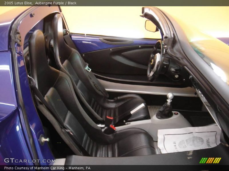  2005 Elise  Black Interior