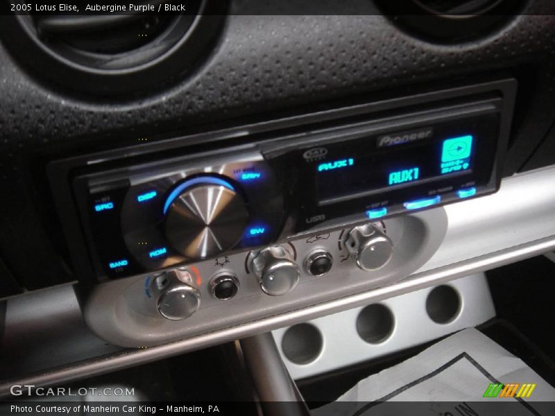 Controls of 2005 Elise 