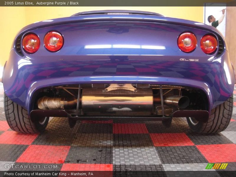 Aubergine Purple / Black 2005 Lotus Elise