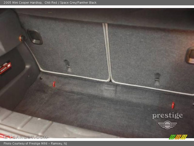 Chili Red / Space Grey/Panther Black 2005 Mini Cooper Hardtop